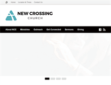Tablet Screenshot of newcrossing.org